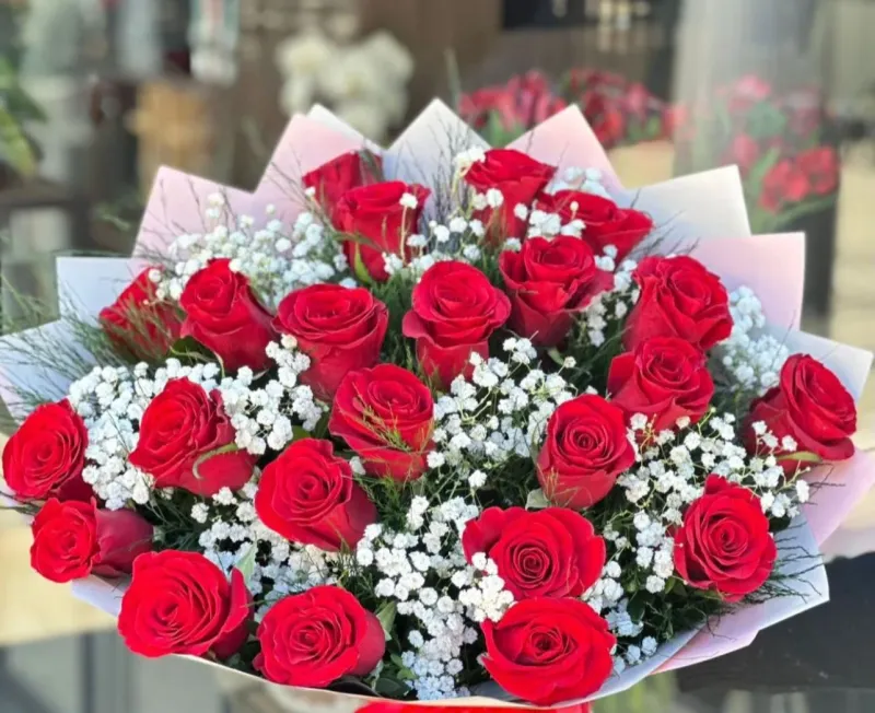 Ramo de 24 rosas